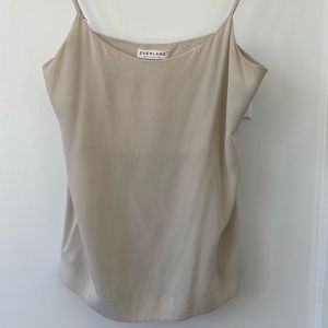 Evelane Light Grey Silk Camisole